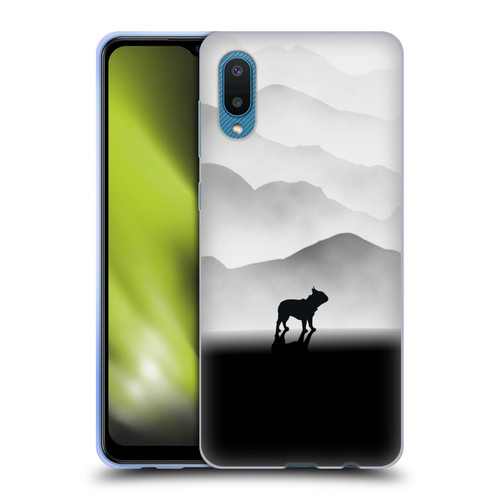 Klaudia Senator French Bulldog Free Soft Gel Case for Samsung Galaxy A02/M02 (2021)