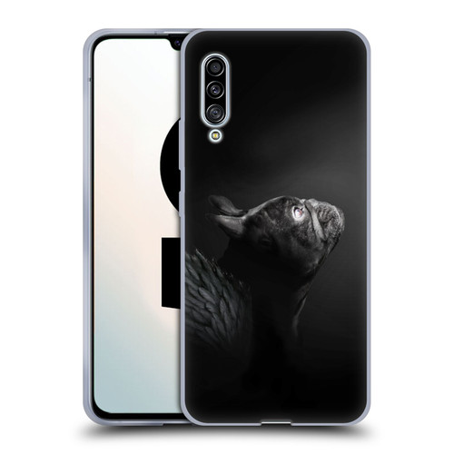Klaudia Senator French Bulldog Angel Soft Gel Case for Samsung Galaxy A90 5G (2019)