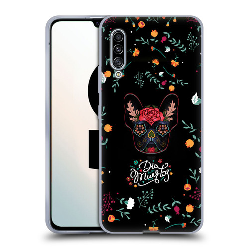 Klaudia Senator French Bulldog Day Of The Dead Soft Gel Case for Samsung Galaxy A90 5G (2019)