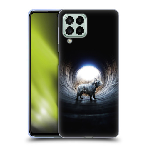 Klaudia Senator French Bulldog Lost Soft Gel Case for Samsung Galaxy M53 (2022)