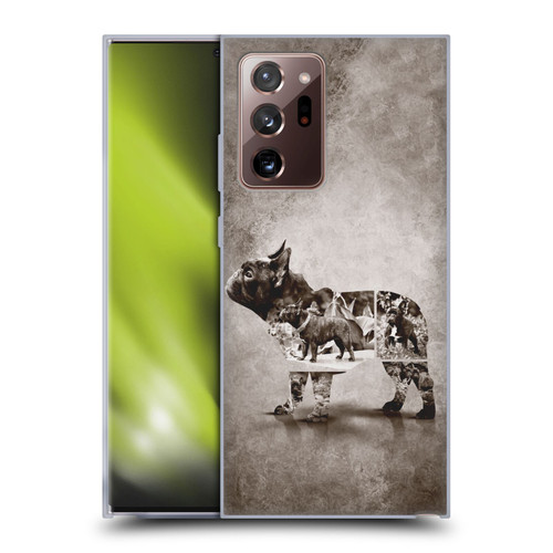 Klaudia Senator French Bulldog Vintage Soft Gel Case for Samsung Galaxy Note20 Ultra / 5G