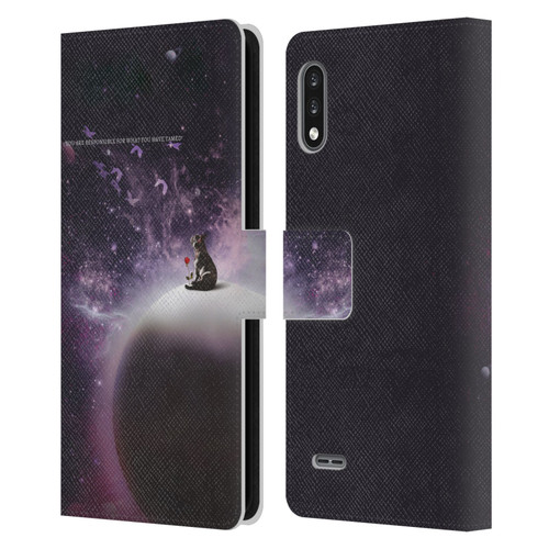 Klaudia Senator French Bulldog 2 In The Galaxy Leather Book Wallet Case Cover For LG K22