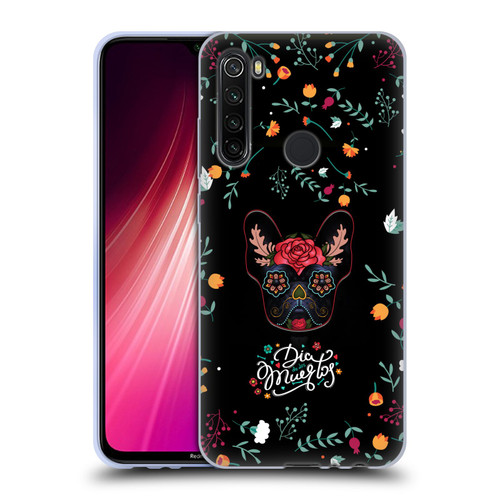 Klaudia Senator French Bulldog Day Of The Dead Soft Gel Case for Xiaomi Redmi Note 8T