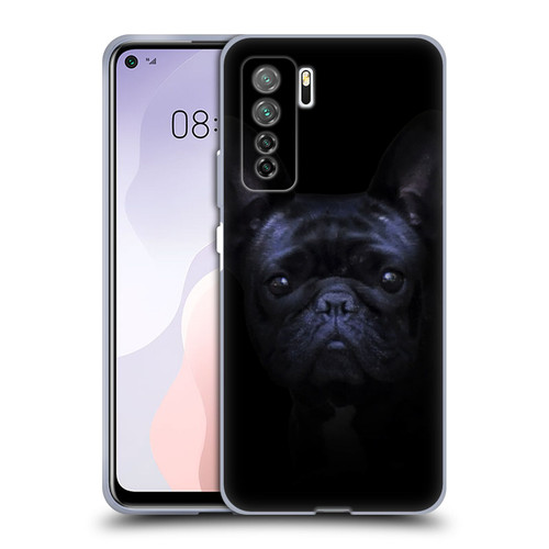 Klaudia Senator French Bulldog 2 Darkness Soft Gel Case for Huawei Nova 7 SE/P40 Lite 5G