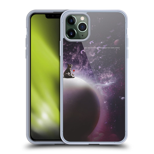 Klaudia Senator French Bulldog 2 In The Galaxy Soft Gel Case for Apple iPhone 11 Pro Max