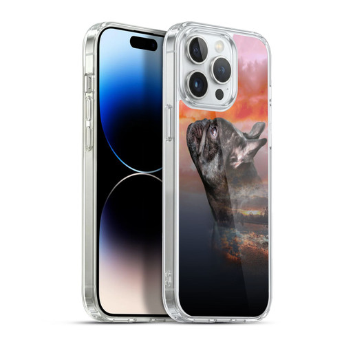 Klaudia Senator French Bulldog 2 Reminisce Soft Gel Case for Apple iPhone 13 Pro Max & MagSafe