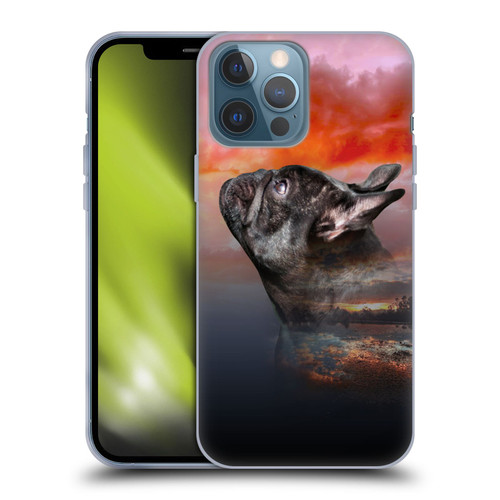 Klaudia Senator French Bulldog 2 Reminisce Soft Gel Case for Apple iPhone 13 Pro Max