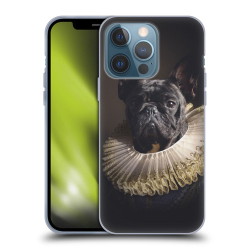 Klaudia Senator French Bulldog 2 King Soft Gel Case for Apple iPhone 13 Pro