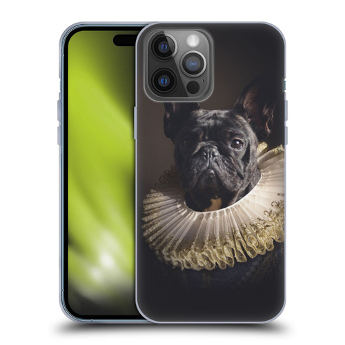Klaudia Senator French Bulldog 2 King Soft Gel Case for Apple iPhone 14 Pro Max