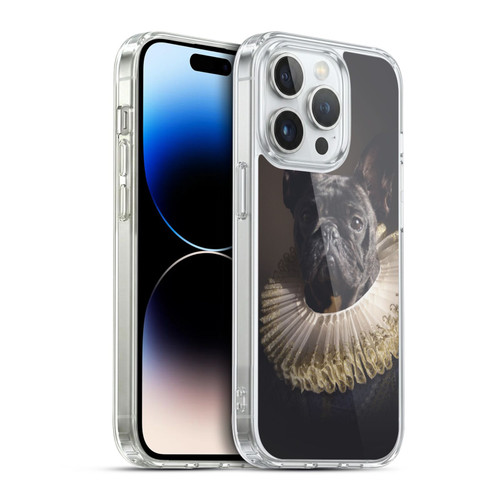 Klaudia Senator French Bulldog 2 King Soft Gel Case for Apple iPhone 14 Pro & MagSafe