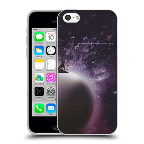 Klaudia Senator French Bulldog 2 In The Galaxy Soft Gel Case for Apple iPhone 5c