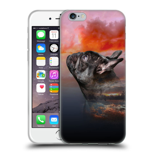Klaudia Senator French Bulldog 2 Reminisce Soft Gel Case for Apple iPhone 6 / iPhone 6s