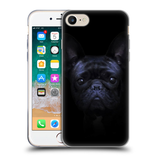 Klaudia Senator French Bulldog 2 Darkness Soft Gel Case for Apple iPhone 7 / 8 / SE 2020 & 2022