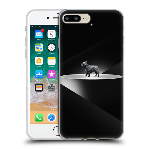 Klaudia Senator French Bulldog 2 Wandering Soft Gel Case for Apple iPhone 7 Plus / iPhone 8 Plus