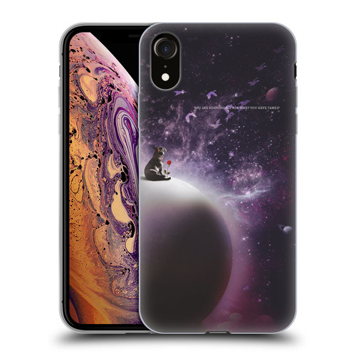 Klaudia Senator French Bulldog 2 In The Galaxy Soft Gel Case for Apple iPhone XR