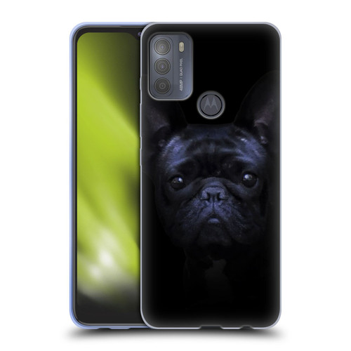 Klaudia Senator French Bulldog 2 Darkness Soft Gel Case for Motorola Moto G50