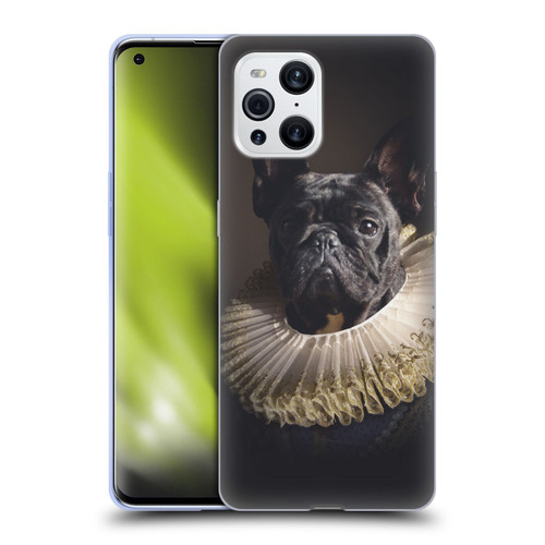 Klaudia Senator French Bulldog 2 King Soft Gel Case for OPPO Find X3 / Pro