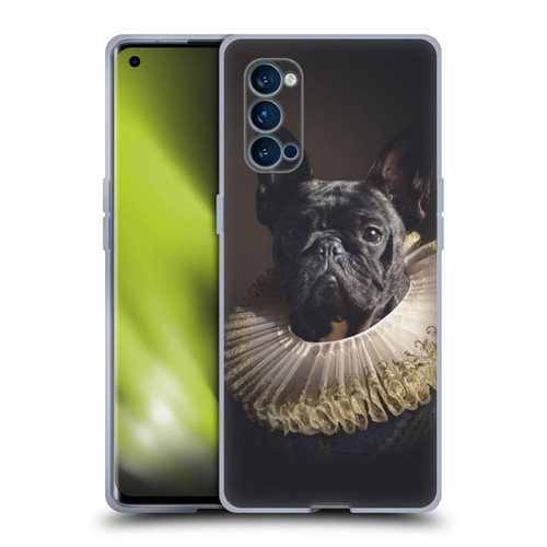 Klaudia Senator French Bulldog 2 King Soft Gel Case for OPPO Reno 4 Pro 5G