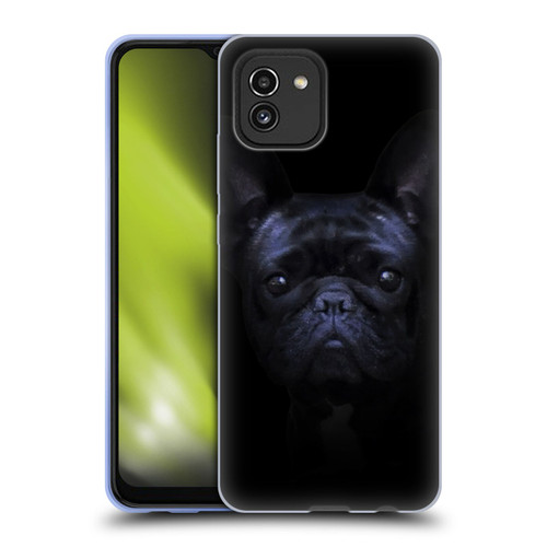 Klaudia Senator French Bulldog 2 Darkness Soft Gel Case for Samsung Galaxy A03 (2021)