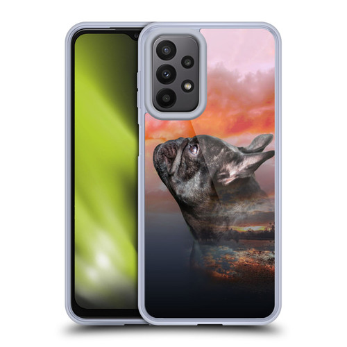 Klaudia Senator French Bulldog 2 Reminisce Soft Gel Case for Samsung Galaxy A23 / 5G (2022)