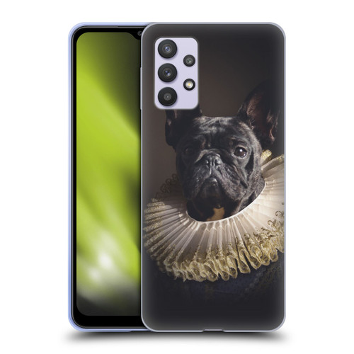 Klaudia Senator French Bulldog 2 King Soft Gel Case for Samsung Galaxy A32 5G / M32 5G (2021)