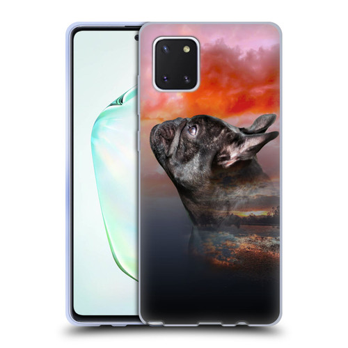 Klaudia Senator French Bulldog 2 Reminisce Soft Gel Case for Samsung Galaxy Note10 Lite