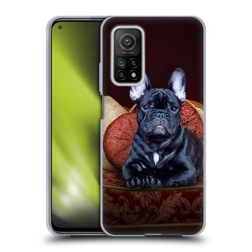 Klaudia Senator French Bulldog 2 Classic Couch Soft Gel Case for Xiaomi Mi 10T 5G