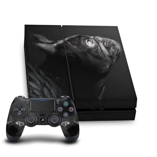 Klaudia Senator French Bulldog Angel Vinyl Sticker Skin Decal Cover for Sony PS4 Console & Controller