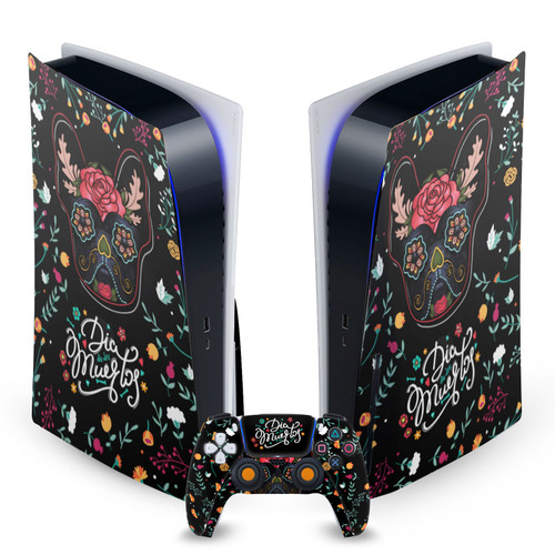 Klaudia Senator French Bulldog Day Of The Dead Vinyl Sticker Skin Decal Cover for Sony PS5 Disc Edition Bundle