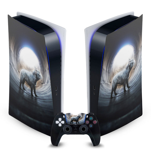 Klaudia Senator French Bulldog Lost Vinyl Sticker Skin Decal Cover for Sony PS5 Digital Edition Bundle