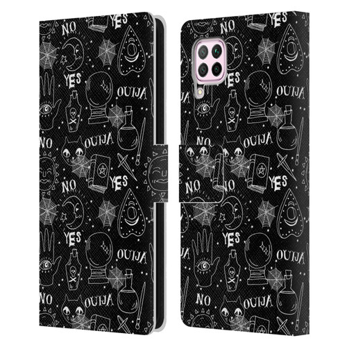 Andrea Lauren Design Assorted Witchcraft Leather Book Wallet Case Cover For Huawei Nova 6 SE / P40 Lite