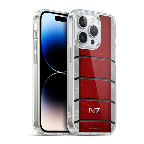 EA Bioware Mass Effect Graphics N7 Logo Armor Soft Gel Case for Apple iPhone 13 Pro & MagSafe