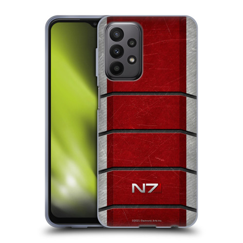 EA Bioware Mass Effect Graphics N7 Logo Armor Soft Gel Case for Samsung Galaxy A23 / 5G (2022)