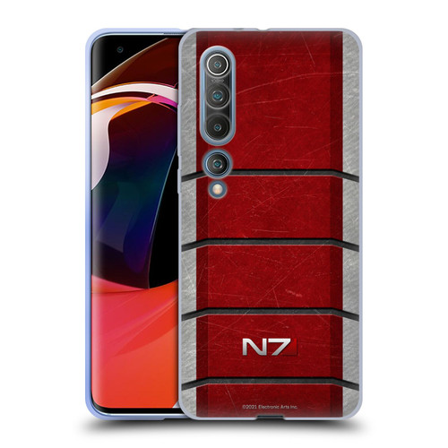 EA Bioware Mass Effect Graphics N7 Logo Armor Soft Gel Case for Xiaomi Mi 10 5G / Mi 10 Pro 5G