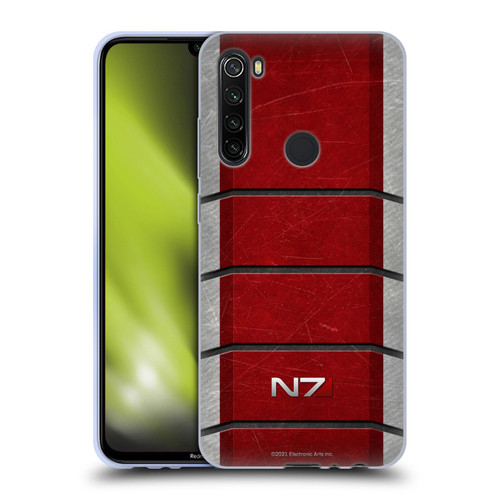 EA Bioware Mass Effect Graphics N7 Logo Armor Soft Gel Case for Xiaomi Redmi Note 8T