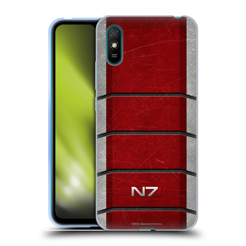 EA Bioware Mass Effect Graphics N7 Logo Armor Soft Gel Case for Xiaomi Redmi 9A / Redmi 9AT