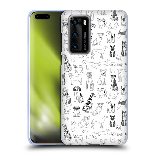 Andrea Lauren Design Animals Canine Line Soft Gel Case for Huawei P40 5G
