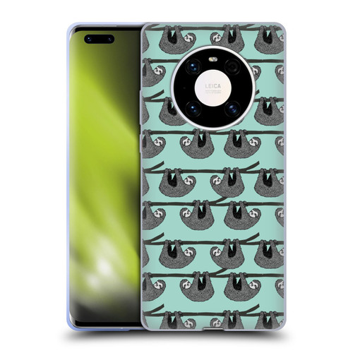 Andrea Lauren Design Animals Sloth Soft Gel Case for Huawei Mate 40 Pro 5G