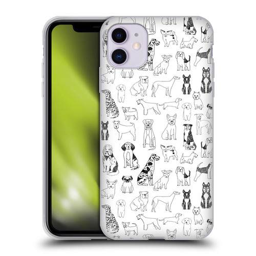 Andrea Lauren Design Animals Canine Line Soft Gel Case for Apple iPhone 11