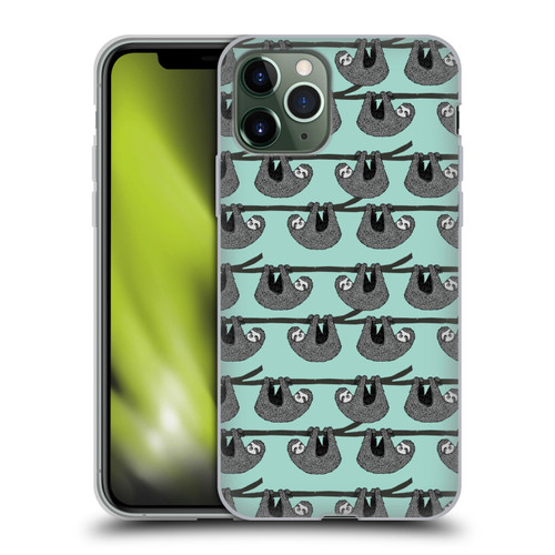 Andrea Lauren Design Animals Sloth Soft Gel Case for Apple iPhone 11 Pro