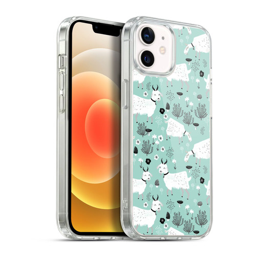 Andrea Lauren Design Animals Goats Soft Gel Case for Apple iPhone 12 / iPhone 12 Pro & MagSafe
