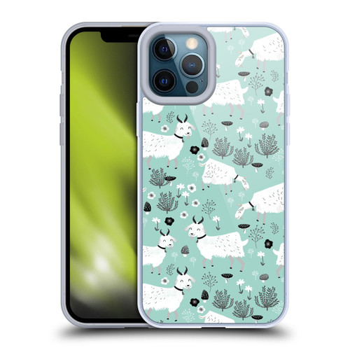 Andrea Lauren Design Animals Goats Soft Gel Case for Apple iPhone 12 Pro Max