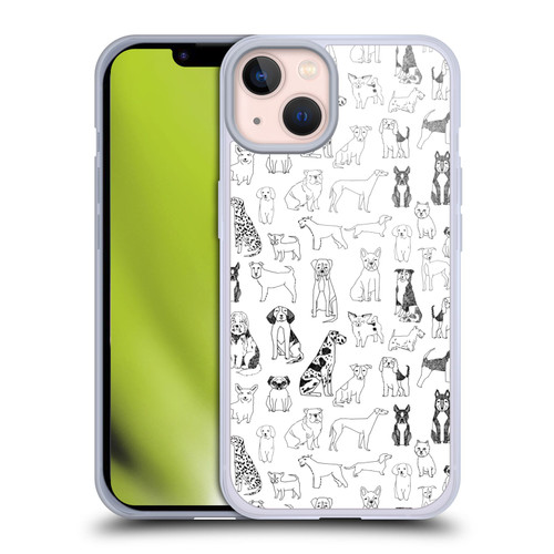 Andrea Lauren Design Animals Canine Line Soft Gel Case for Apple iPhone 13