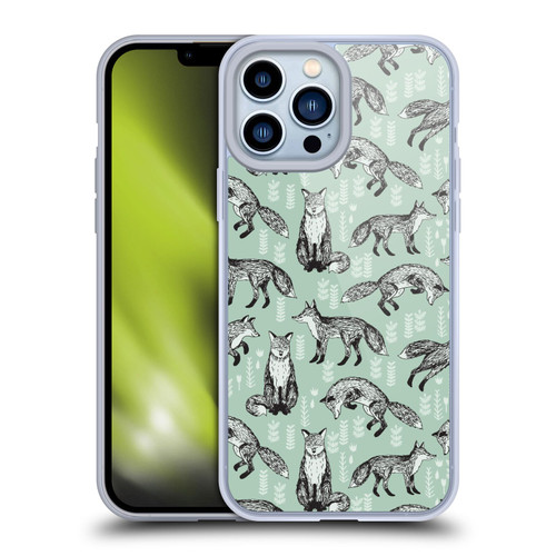 Andrea Lauren Design Animals Fox Soft Gel Case for Apple iPhone 13 Pro Max