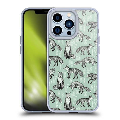 Andrea Lauren Design Animals Fox Soft Gel Case for Apple iPhone 13 Pro
