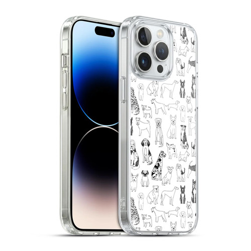 Andrea Lauren Design Animals Canine Line Soft Gel Case for Apple iPhone 14 Pro Max & MagSafe
