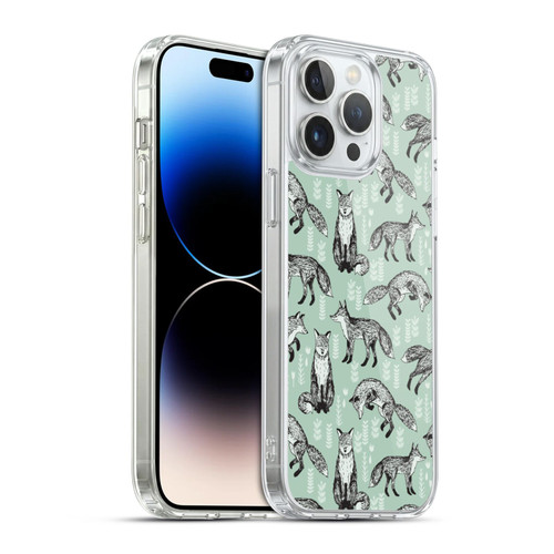 Andrea Lauren Design Animals Fox Soft Gel Case for Apple iPhone 14 Pro Max & MagSafe