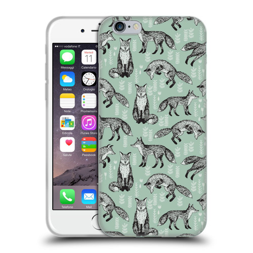 Andrea Lauren Design Animals Fox Soft Gel Case for Apple iPhone 6 / iPhone 6s