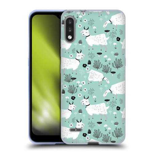 Andrea Lauren Design Animals Goats Soft Gel Case for LG K22