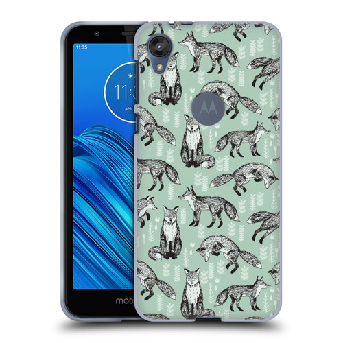 Andrea Lauren Design Animals Fox Soft Gel Case for Motorola Moto E6